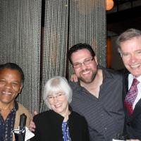 Photo Flash: Chicago Dramatists' Special Benefit Performance of A STEADY RAIN, 11/14 Video